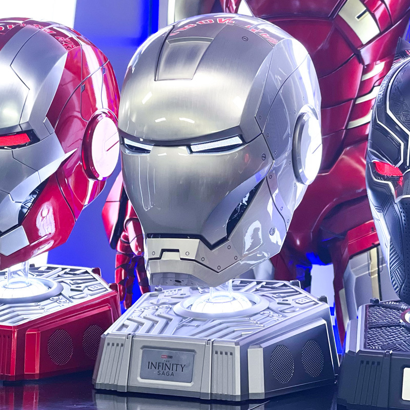 Supermodel Animation Killerbody Thousands of Mecha Iron Man 1//1Mk2 Jarvis Helmet Wearable Opening and Closing