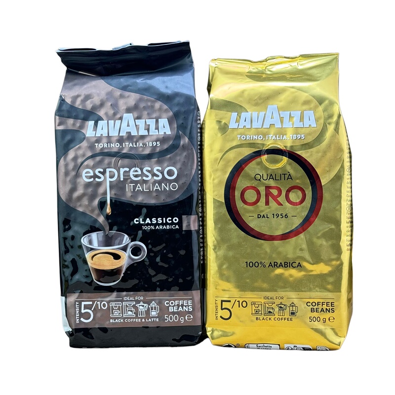 Original Italian Import Lavasa Euro Gold Coffee Beans 500g Italian Espresso Beans Clearance Sale