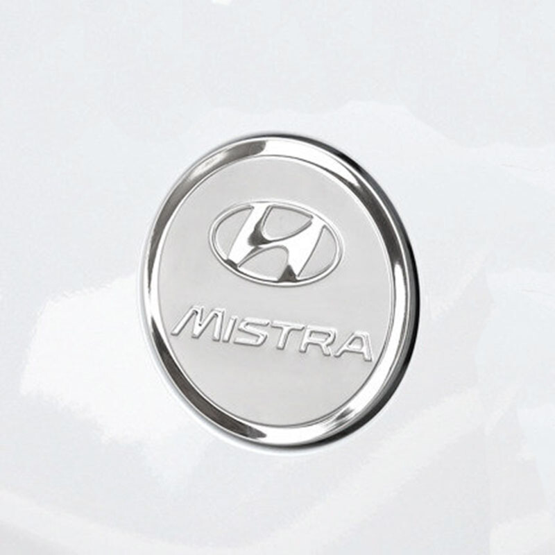 Beijing Hyundai name Tuo Yu TUCSON Rina Yiyue Pleasant Rand Special Oil Box Lid Decorated with stainless steel sticker cover