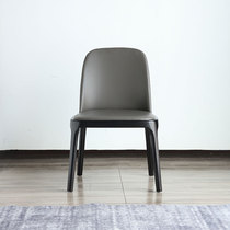 Nordic Light Extravaganza Solid Wood Dining Chair Modern Minima Soft Bag Home Coffee Chair Restaurant Designer Creativity Leaning Back Chair