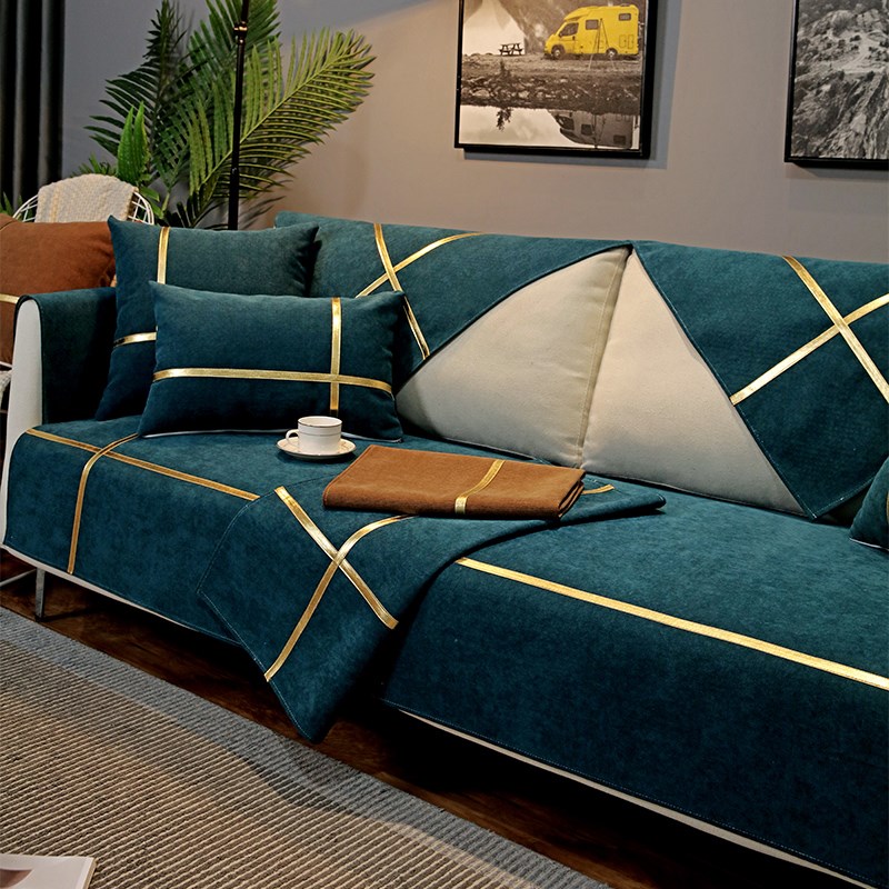 Light and luxurious sofa cushion Nordic minimalist Seasons Universal Non-slip Snow Neil High-end Modern 2021 New Hood