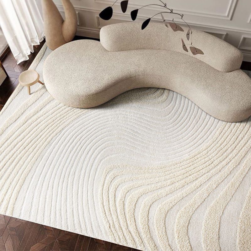 Pure Wool Handmade Carpet Original IMPORTED EXTREME SIMPLE PURE COLOR LIGHT LUXURY SUPERIOR BEDROOM LIVING ROOM BEDSIDE SOFA TEA TABLE MAT