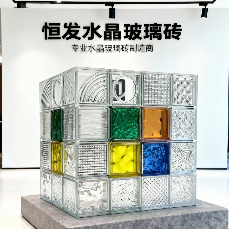 恒发水晶玻璃砖工厂