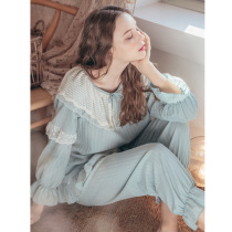 Moon clothes Summer cotton maternity nursing clothes Summer thin home clothes Pregnant women autumn clothes Autumn pants suit