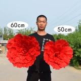 Танцевальные реквизиты цветы маленькие дети танцующие выступления ручные цветочные игроки держат цветочные цветы пиона, чтобы исполнить опоры цветочные квадратные танцы