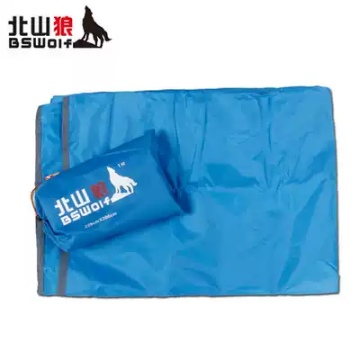 North Mountain wolf outdoor super earth cloth canopy moisture-proof cloth tent mat Camping mat 300*220