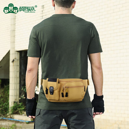 Ton Barstringers Multi-functional hiking hiking pockets Men and women Outdoor mobile phone bag Waterproof Skew Cross Tactical Camouflak