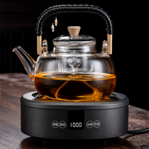 Tea cooker steam glass lifting beam boiling teapot steaming teapot household automatic electric ceramic oven tea set health pot