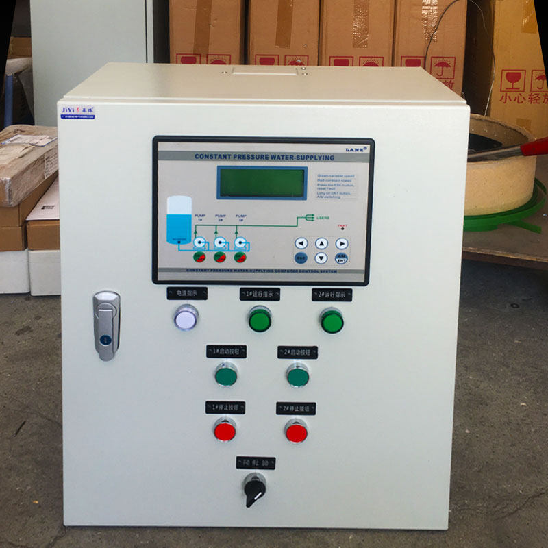 Frequency conversion constant pressure water supply control cabinet PLC controller 1 5 3 4 5 5 11 15kw blower water pump throttle box 