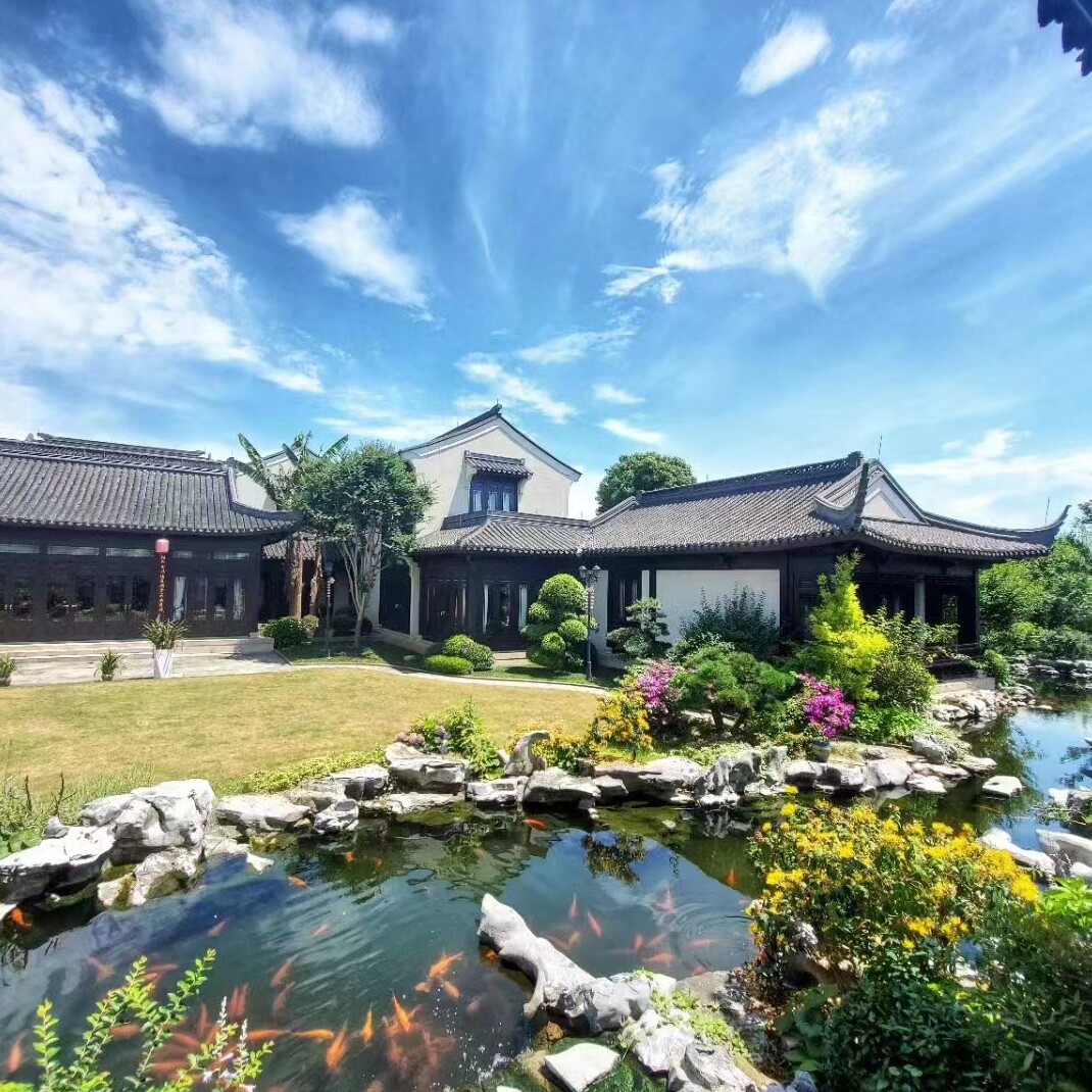 四季园林假山