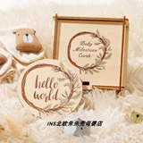 Брендовый детский деревянный комплект, скандинавский стиль