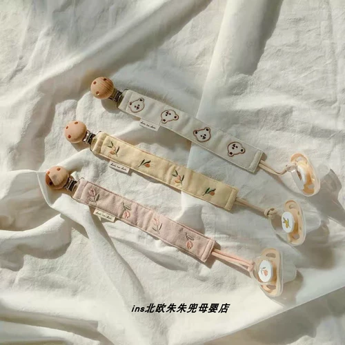 Брендовая детская соска, детский шнурок-держатель, мультяшная игрушка, защитный ремешок, Южная Корея