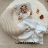 Хлопковая детская подушка, съёмная кроватка