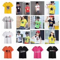 Child Clothing Batch Manufacturer Straight Batch Stock Source Summer Male Girl CUHK Tong Pure Cotton Short Sleeve T-shirt Half Sleeve