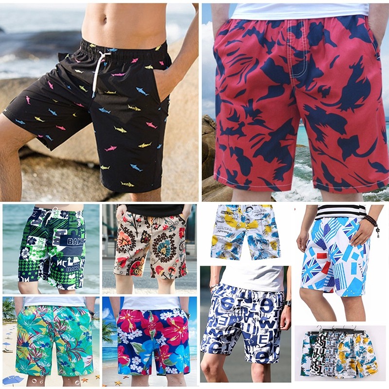 Summer rafting water park men's shorts beach pants manufacturers wholesale seaside night market stalls sources