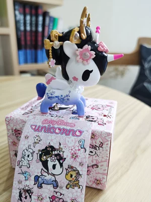 Tokidoki единорожное чудище слепой бокс вишня цветок заяц камень драгоценный камень Гайя мечта смерть бог феникс