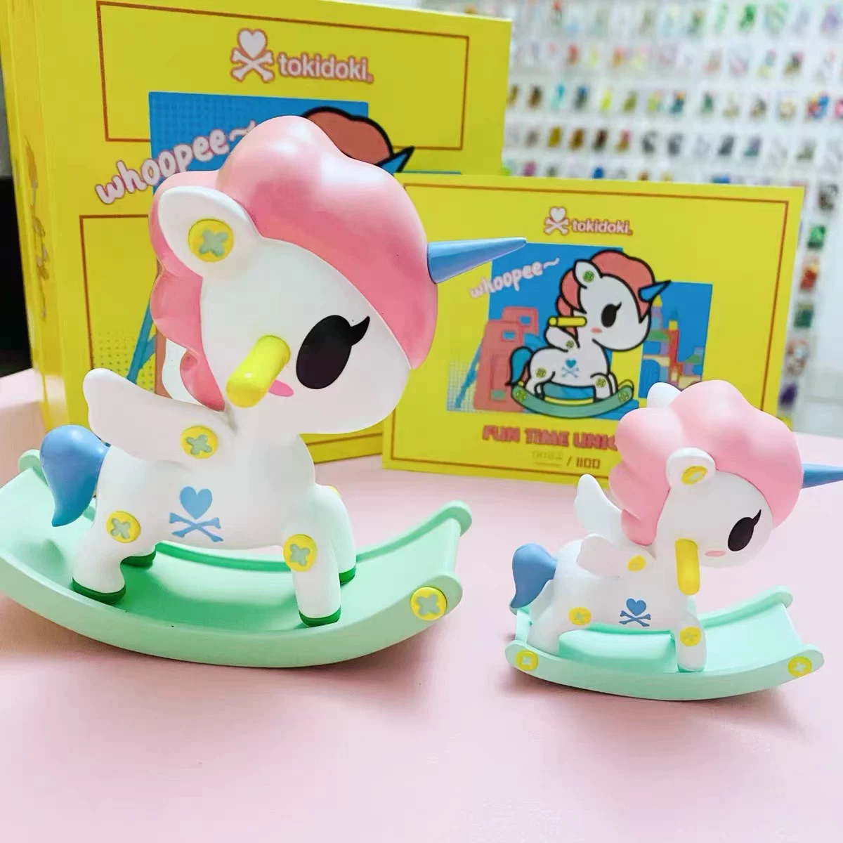 Токидоки Тао Цидуки единороги Limited 5-дюймов Trojan Childhood Shake Horse Playmate Gift
