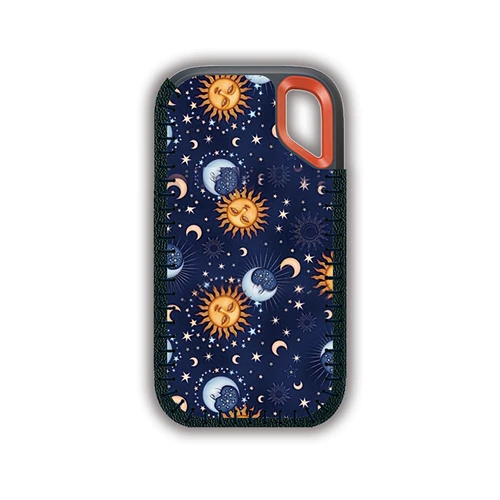 Сплошная государственная жесткая диск защитная рукав Силикон E81 Не -пакетный.