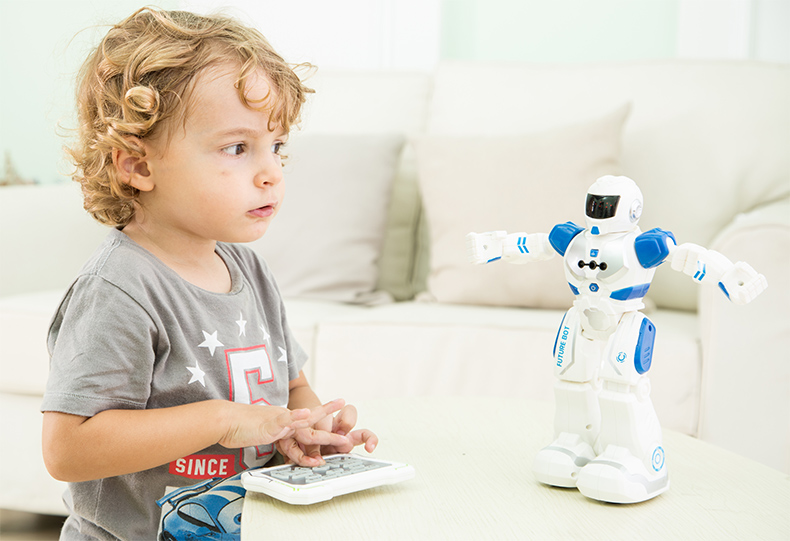 Alpha điện điều khiển từ xa chiến đấu robot đồ chơi thông minh bằng giọng nói đối thoại trẻ em cơ khí cảnh sát cậu bé đồ chơi thông minh cho bé