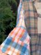 European women's plaid shirt, summer lazy style shirt, stylish long-sleeved top, stylish sun protection jacket