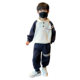 ເດັກຊາຍ sweatshirt suit spring 2024 new handsome and stylish baby Korean style ເດັກນ້ອຍພາກຮຽນ spring ແລະດູໃບໄມ້ລົ່ນກິລາເຄື່ອງນຸ່ງຫົ່ມຄົນອັບເດດ: