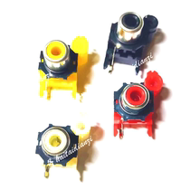 AV single hole co-core socket RCA-108 lotus socket AV-8 4-8 audio socket