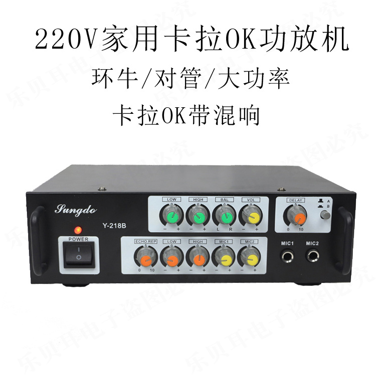 High Power Ring Bull 300W utilitter 220V Home hifi Computer Professional with Mixer Karaoke Conference Sound