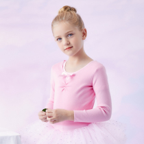 Childrens dance sweater jacket ballet knitting autumn and winter long sleeve girls dance clothes practice warm shawl