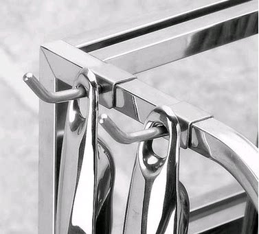 Kitchen rack Knife rack Cutting board rack hook