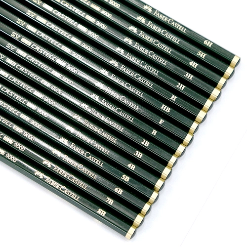 Huibaijia Shishi непрерывное свинцовое свинцовое лидерство -Core Green Pencil Classic Series 9000 Sketch Pencil Art Supplies Major
