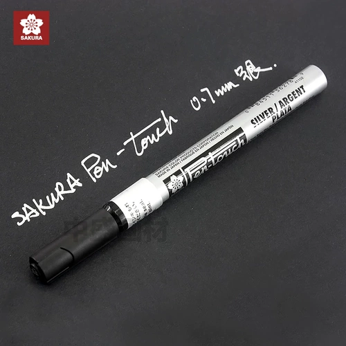 Sakura Sakura Paint Pen Golden Silver White White High -светлая ручка бизнес -пера