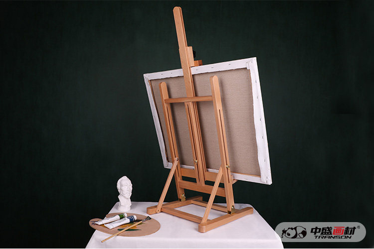 Мольберт 爱涂图 红榉木桌面小画架微型画架广告展示架木质油画架素描写生 Artooo