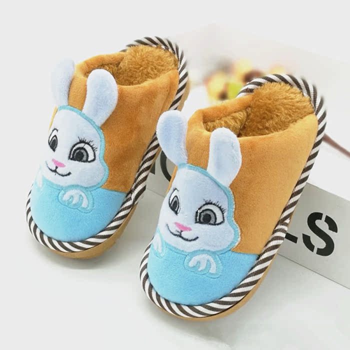 Pantoufles enfants en autre pour hiver - semelle autre - Ref 1011423 Image 12