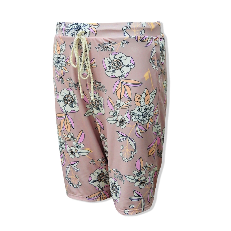 Quần đi biển nam mùa hè 2020 quần bơi boxer mới quần năm điểm của nam giới quần dài đi nghỉ mát bên bờ biển quần short bình thường - Quần bãi biển