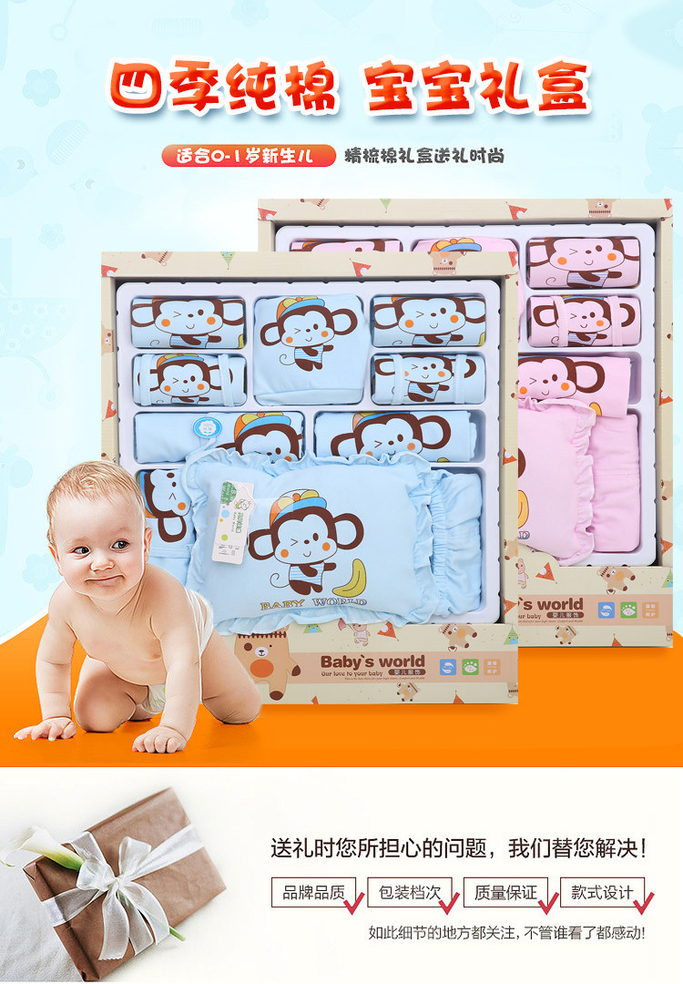 Coffret cadeau pour bébé JLX-716 - Ref 1955582 Image 7