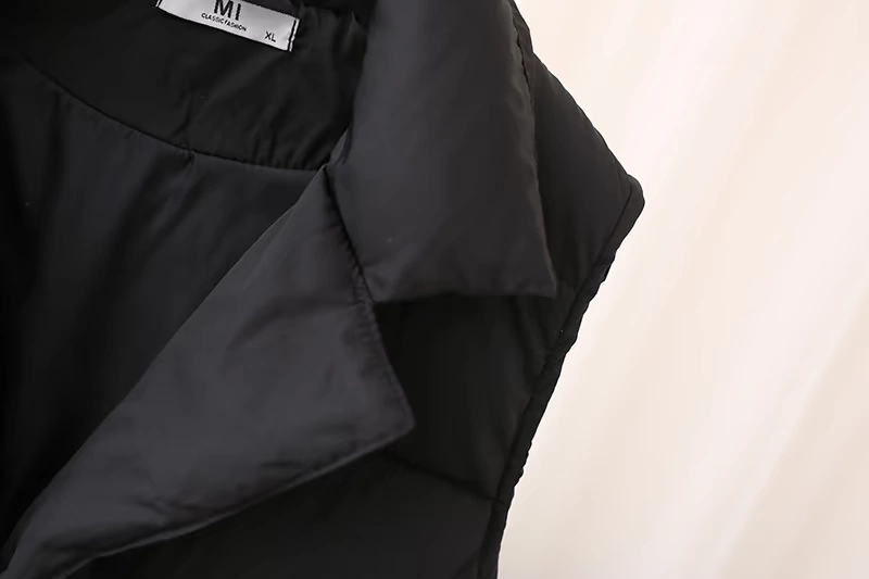 Mùa đông 2018 cộng với phân bón XL áo vest nữ chất béo mm200 kg áo dài cotton hoang dã mẫu áo dạ ngắn đẹp 2021