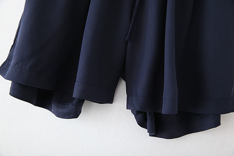 Mùa hè 2018 mới XL của phụ nữ béo mm220 kg chân rộng co giãn eo dây rút quần short váy quần thủy triều