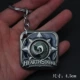 Trò chơi xung quanh Logo Logo của Hearthstone Gói Thẻ Hand Lucky Coin Kim loại Mặt dây chuyền Quà tặng