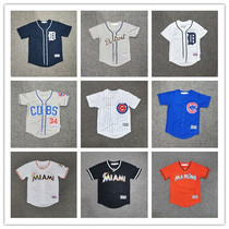 mei zhi bang ball childrens short-sleeved men hip-hop Jersey hip-hop hip hop cardigan SHIRT parent-couple matching
