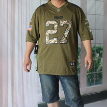 Fat and large size mens fat short sleeve fat shirt shirt basketball uniform men and women