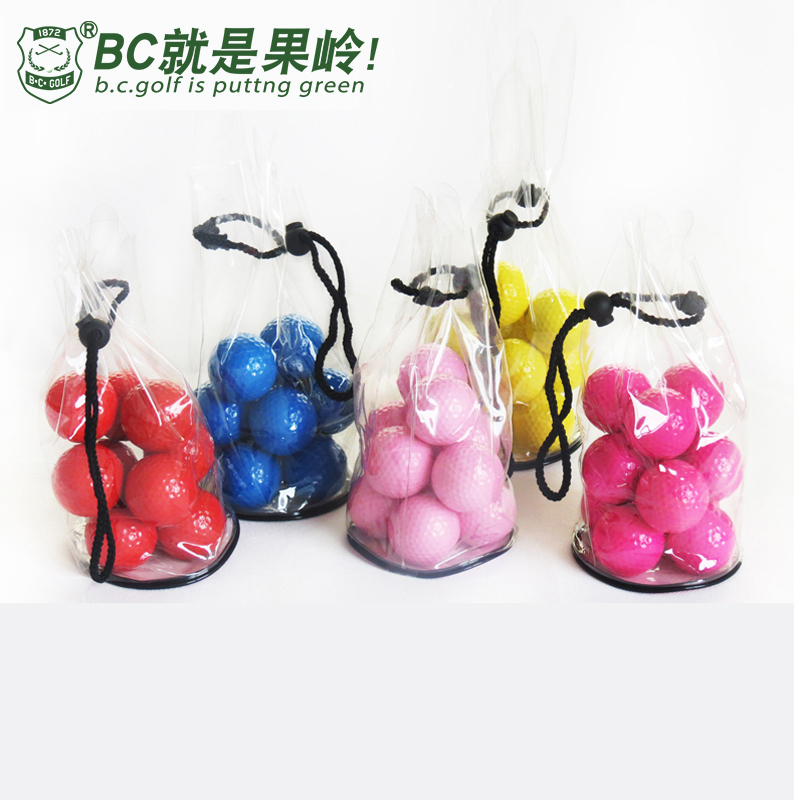 Golf Double Competition Ball 9 Loaded With Ball TEE Beginner practice Colour Ball B C GOLF