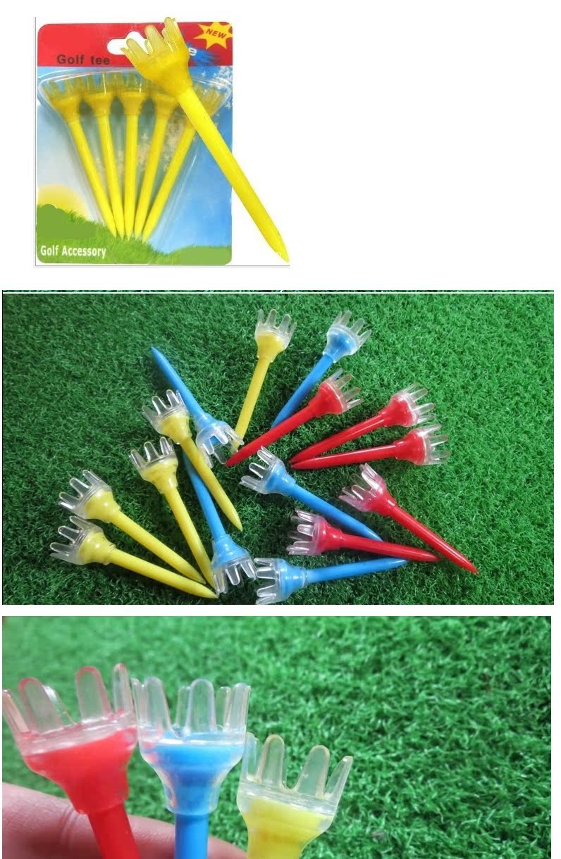 Golf nail vương miện bóng TEE keo TEE nhựa TEE chống lại một loạt các thông số kỹ thuật có sẵn bộ tập golf tại nhà