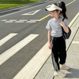 Футболка с коротким рукавом для принцессы, летняя приятная телу летняя одежда, короткий рукав, в западном стиле