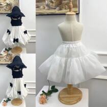 66 Princess 2021 spring and summer new Spanish Lolita tutu skirt girls princess dress net gauze skirt