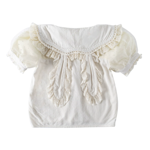 Наряд маленькой принцессы, платье, детская мини-юбка, летняя юбка, летняя одежда, детская одежда, короткий рукав, в западном стиле