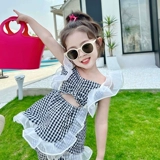 Хижина для принцессы, детский летний тонкий комплект, летняя одежда, детская одежда, в западном стиле