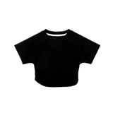 Футболка с коротким рукавом для принцессы, летняя приятная телу летняя одежда, короткий рукав, в западном стиле