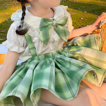 66 Princess girl jk skirt strap skirt baby puffy skirt summer skirt childrens skirt pleated skirt Spring and Autumn New