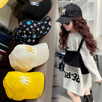 66 Princess parent-child mother and daughter Baby letter tide cool duck tongue baseball wig hat long curly hair natural full head simulation