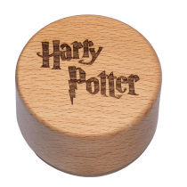 Celluloid Harry Potter Music Box Harry Potter Clockwork Octaonic Box Lettering Gift Wooden Souvenirs